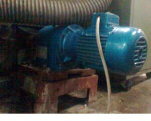 Pavan Gear Box coupled to doffer drive directly